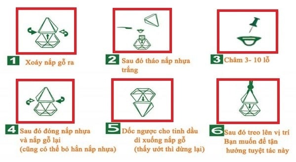 tinh dầu chanh sả treo xe ô tô